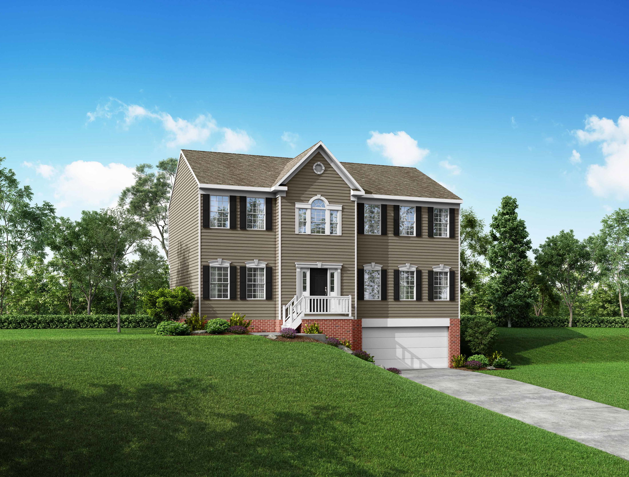 tucson single family home design with siding in hunters preserve