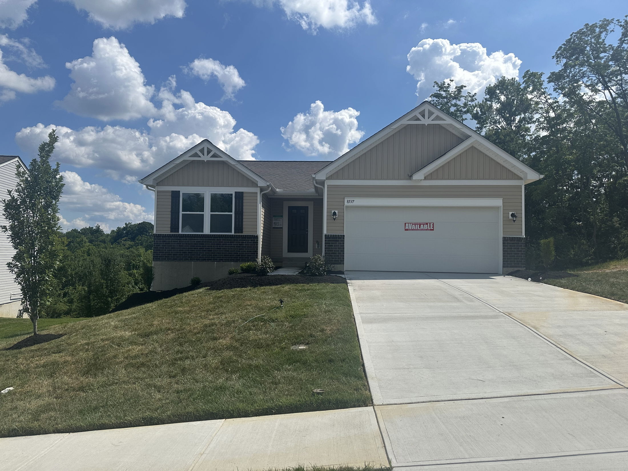 Single-story suburban home with a 